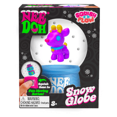 NeeDoh Squish N Flow Snow Globe