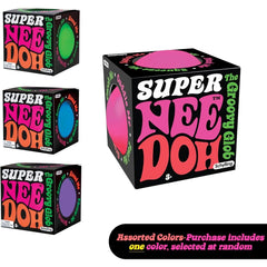 Super NeeDoh – Jumbo Stress Ball – 4.5” – Assorted