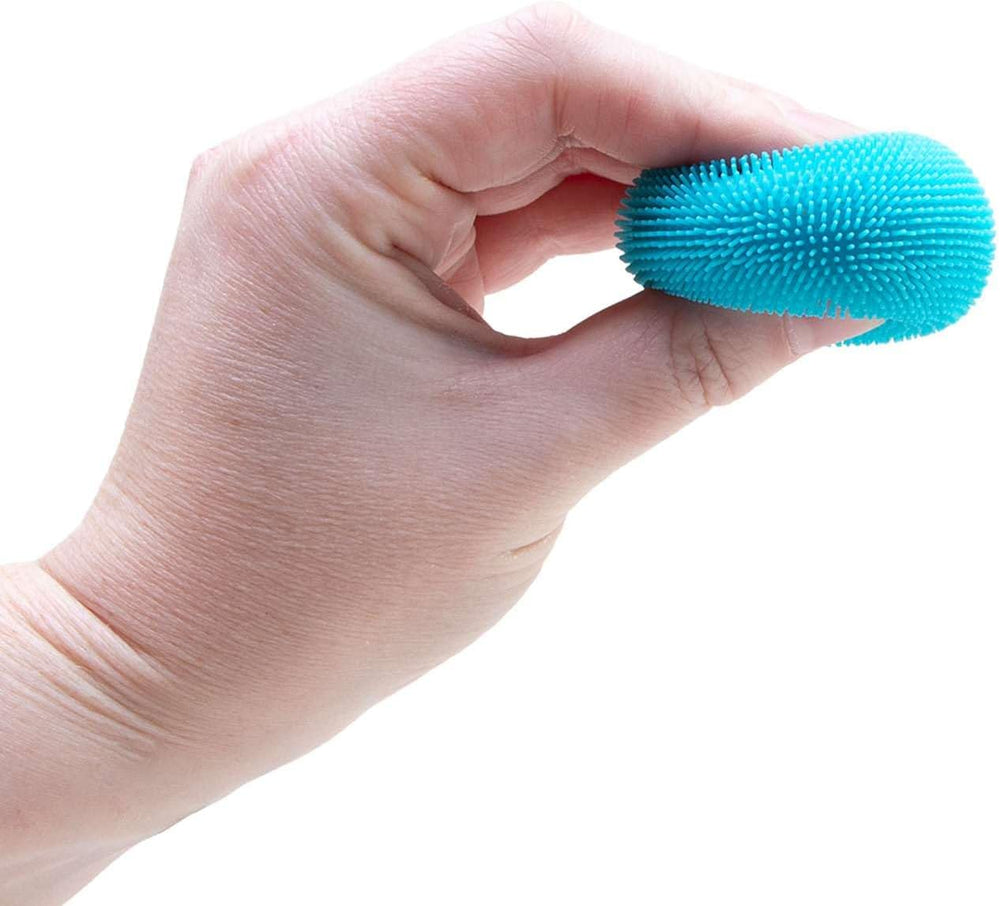 Schylling Teenie NeeDoh 3-Pack Mini Sensory Fuzz Balls with Velvet Texture and Soft Squish, Ages 3 and Up