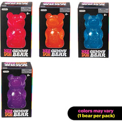 NeeDoh Gummy Bear – Jelly Sensory Toy – 3.5”