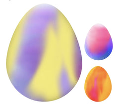 Dippin Dazzler - Sensory Squeeze Egg, Changes Color