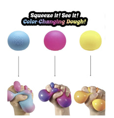The Groovy Glob Color Change Fidget Stress Ball, Random Color (1 Piece