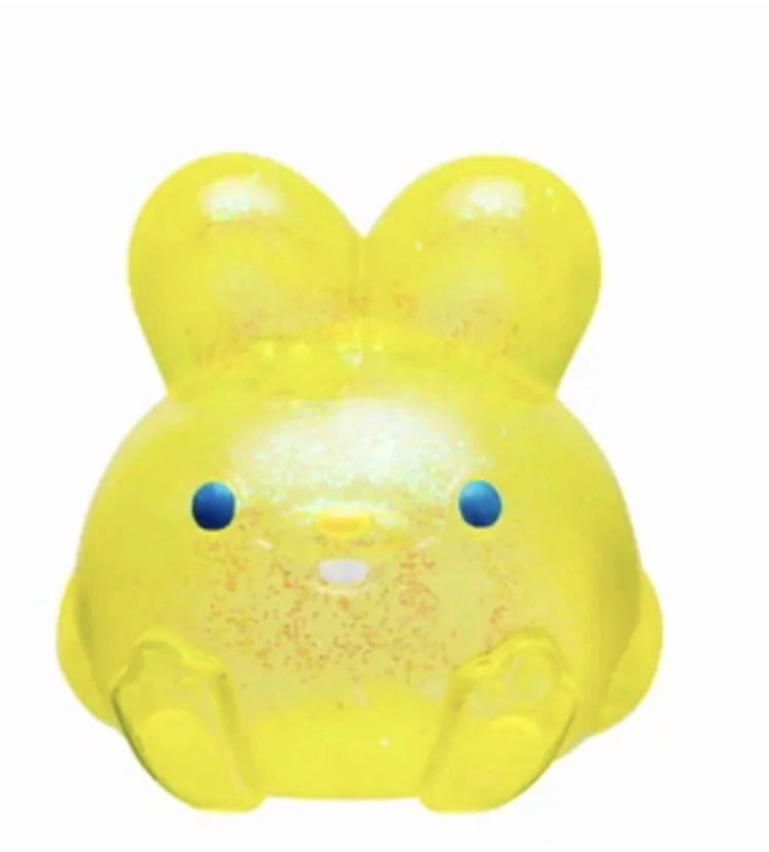 JELLY HOPS SQUISH SENSORY FIDGET BUNNY,SCENTED, 1 COLOR CHOSEN AT RAND