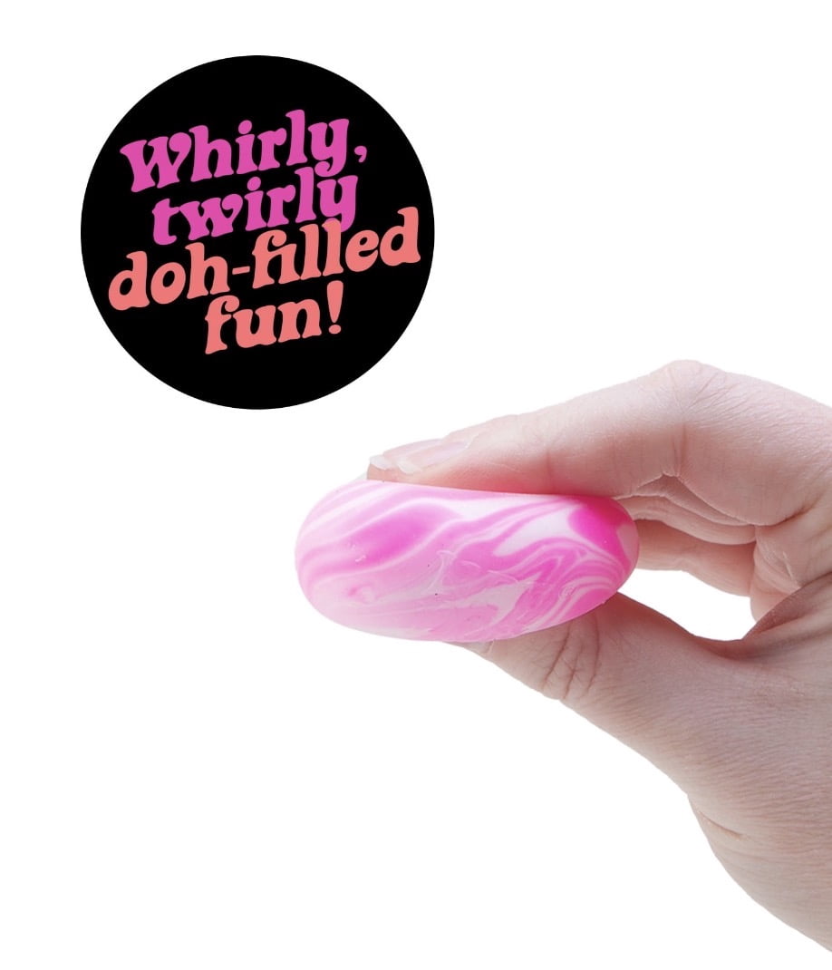new trending nee doh teenie swirl 4 pack stress reliever balls, fidget