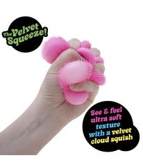 FUZZ BALL FLOWER POWER, 1 RANDOM COLOR CHOSEN, STRESS BALL RELIEVE, SE
