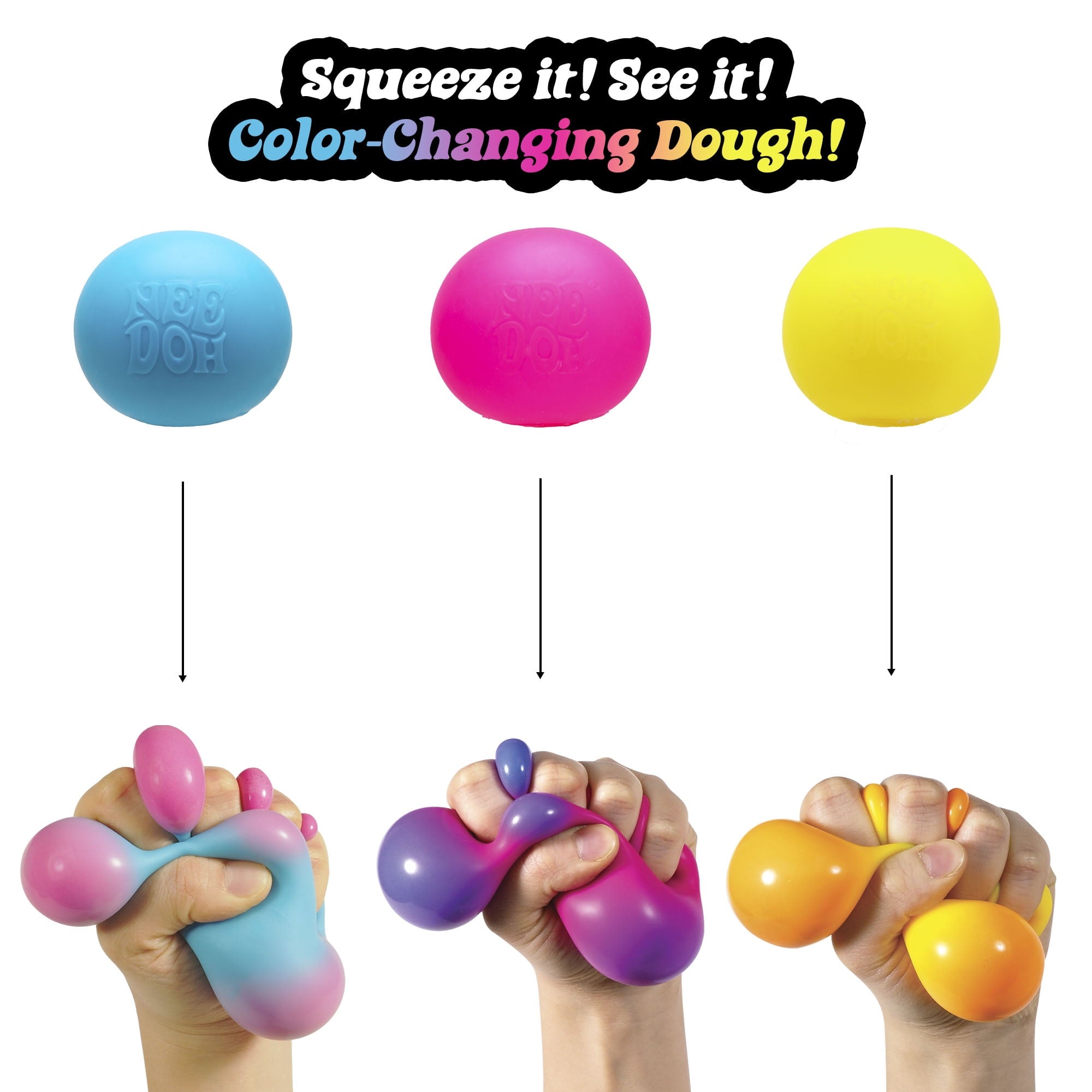 Color Change, Novelty Fidget Toy, (1 Piece, Color May Vary), Children