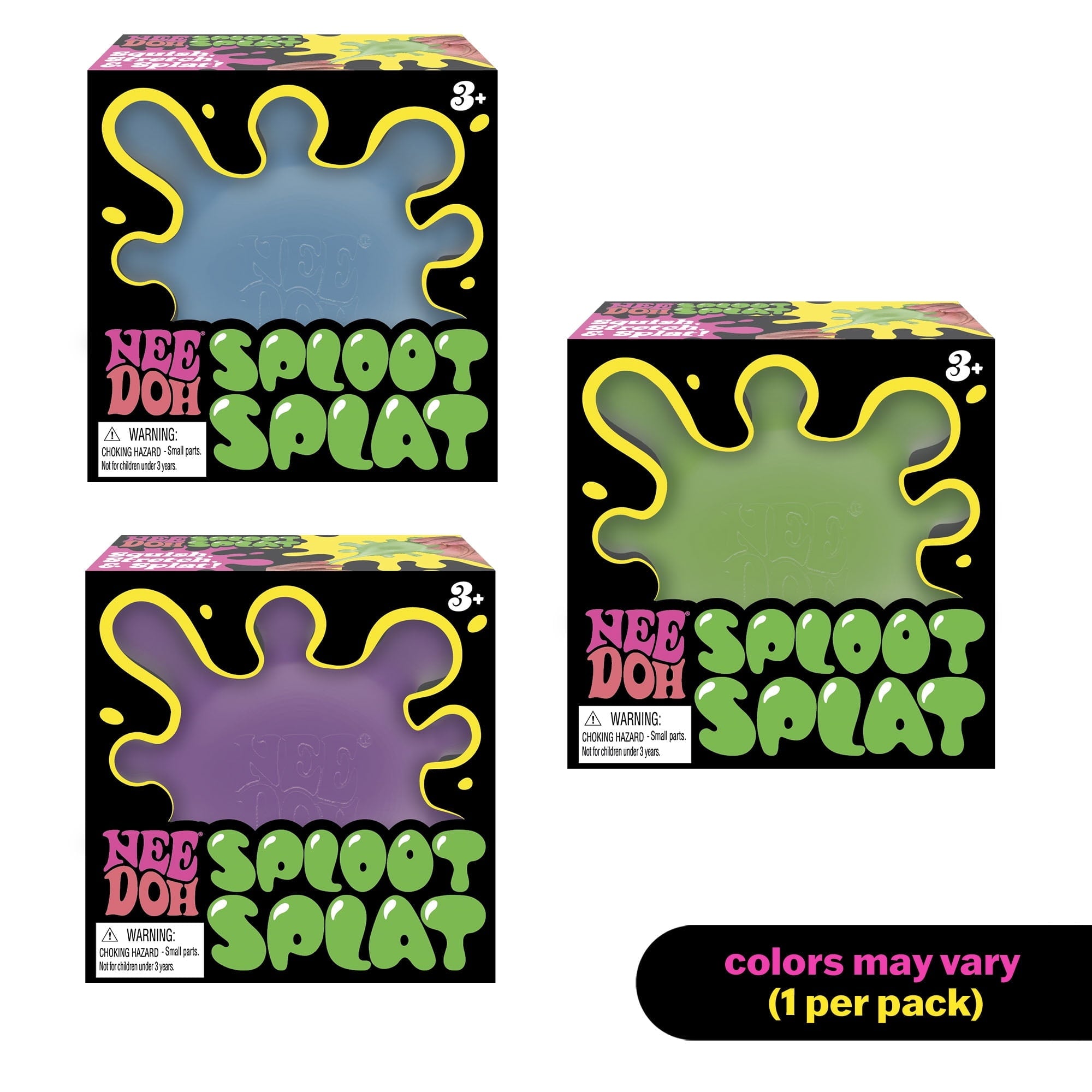 Sploot Splat, Novelty Fidget Toy, (1 Piece, Color May Vary), Children