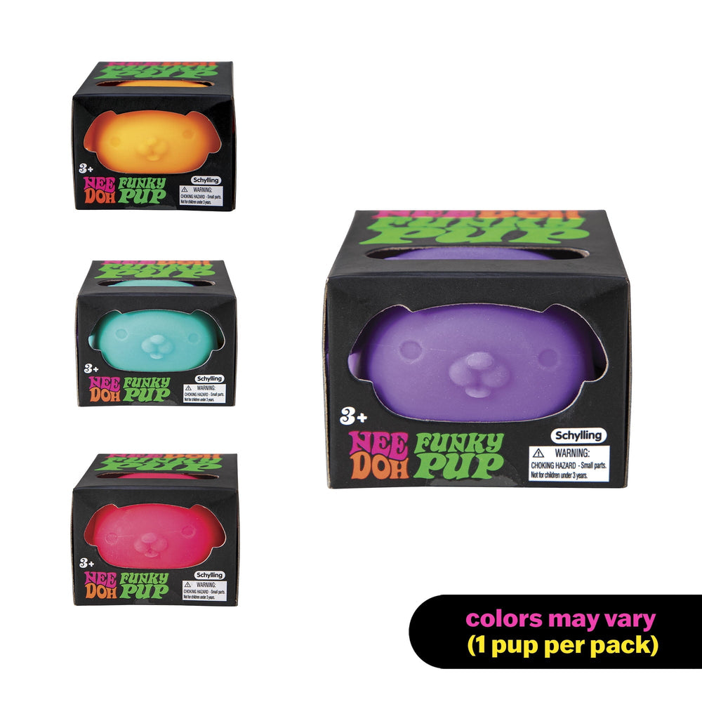 Funky Pup Novelty Fidget Toy, (1 Piece, Color May Vary), Children Ages