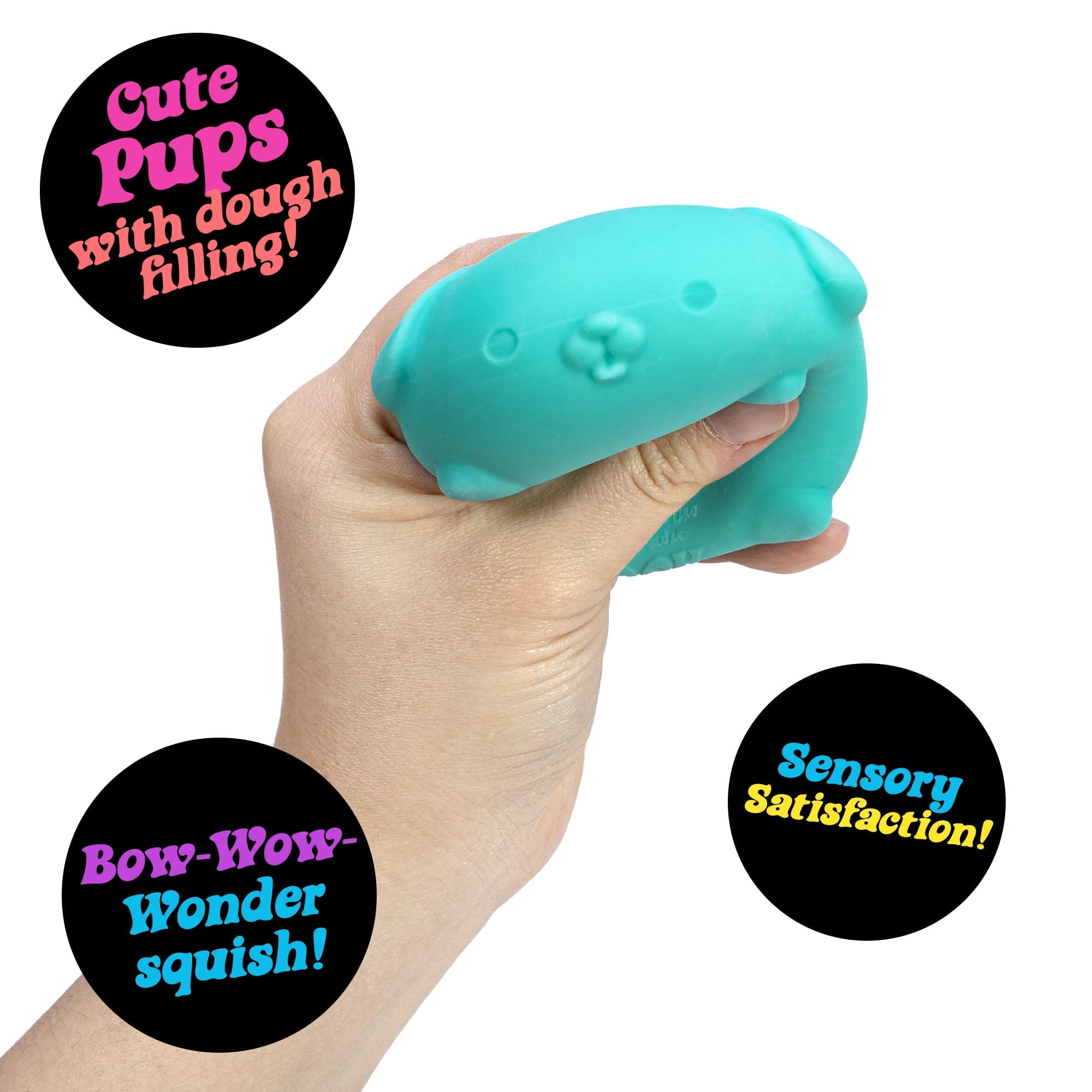 Funky Pup Novelty Fidget Toy, (1 Piece, Color May Vary), Children Ages
