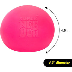 Super NeeDoh – Jumbo Stress Ball – 4.5″ – Assorted